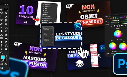 Module 1 minia.pro : Les Bases de Photoshop pour miniatures YouTube